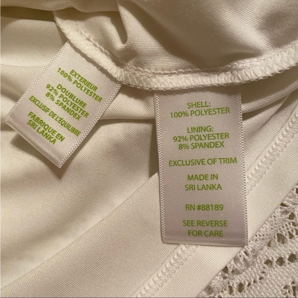 Lilly Pulitzer NWT white lace top - Picture 4 of 4